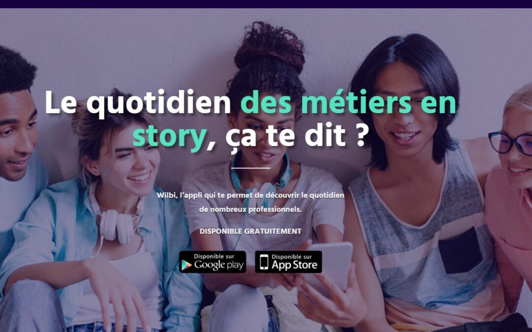 Découvrir les métiers en story avec Wilby